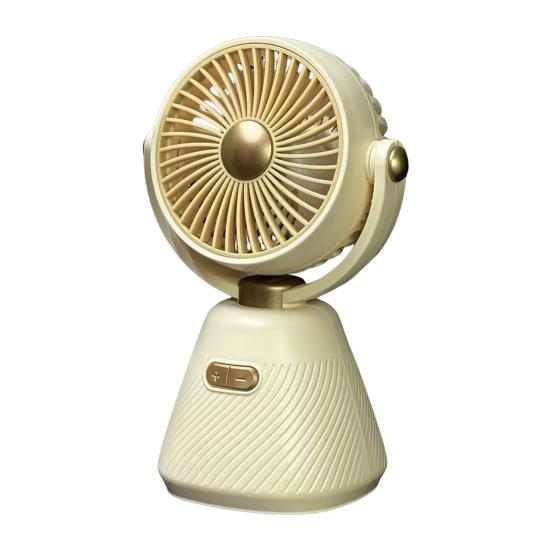 Мини Настольный Вентилятор 100 Скоростей Регулируемый Угол USB Перезаряжаемый Летний Ручной Охлаждающий Вентилятор Портативный для Путешествий на Открытом Воздухе Мини Персональный Вентилятор