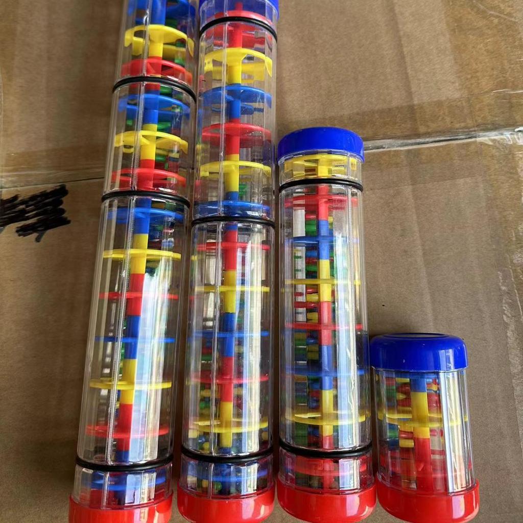 Орф-перкуссия Дождевая палка: Звукогенератор-спираль и обучающее пособие