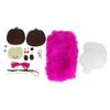 Porte-clé - CTOP - Paresseux - Fausse fourrure - Feutrine - Kit créatif enfant