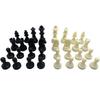 32PCS Delicate Black White Chess International Chess Game Word Chess Set  International Chess Tables