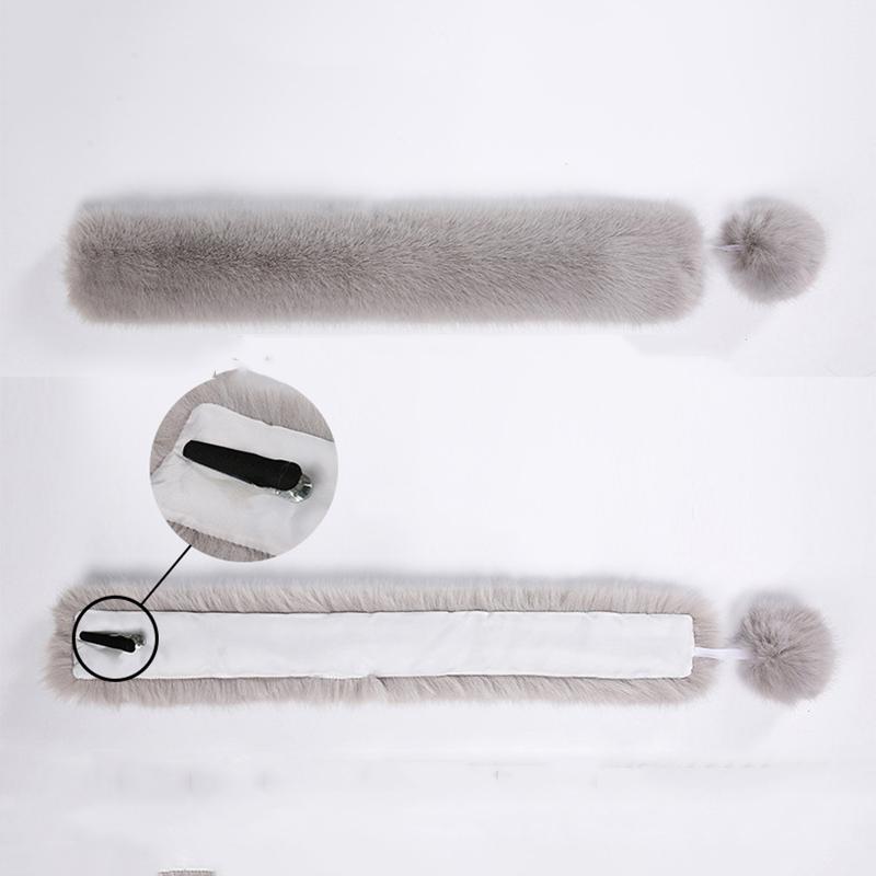 Faux Fox Fur Scarf Autumn Winter Warm Ladies Faux Fur Collar Shawl Neck Wrap Collar