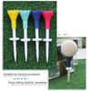 5Pcs Golf Tees Compact Size Height Adjustable Lightweight Unbreakable Low Friction Golf Tees