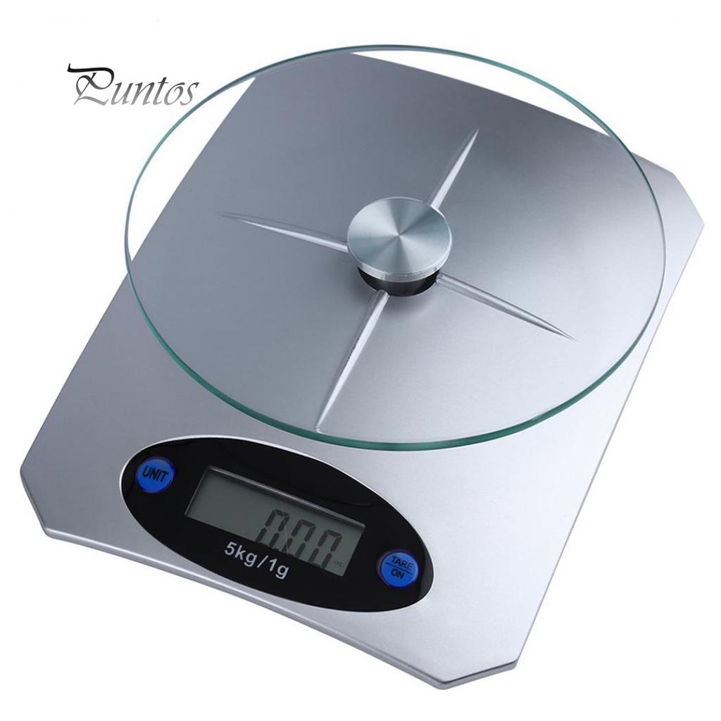 Бытовые 5 кг/1 г прецизионные весы для пищевых продуктов с ЖК-дисплеем