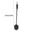 3.5mm Detachable Gaming Microphone Boom for Plantronics Rig 400 Headsets Clearly Voice Pickup Mic Boom Foam Filter