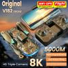 2024 New V182 Original Drone Brushless ESC 8K Aerial Dual Camera Optical Flow Positioning Omnidirectional Obstacle Avoidance Quadcopter Toy Gift