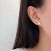 Необычные серьги в виде любви, маленькие, свежие, милые, простые серьги в стиле Ins
