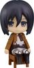 Nendoroid Attack On Titan Mikasa Ackerman Plastic Painted Movable Figure G17104 Swacchao! Non-scale