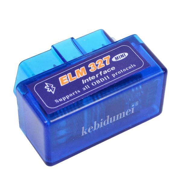 Mini Elm 327 Bluetooth V2.1 OBD2 Автомобильный диагностический инструмент для ELM 327 OBDII сканер протоколов OBD адаптер автоматический диагностический инструмент с приложением Android