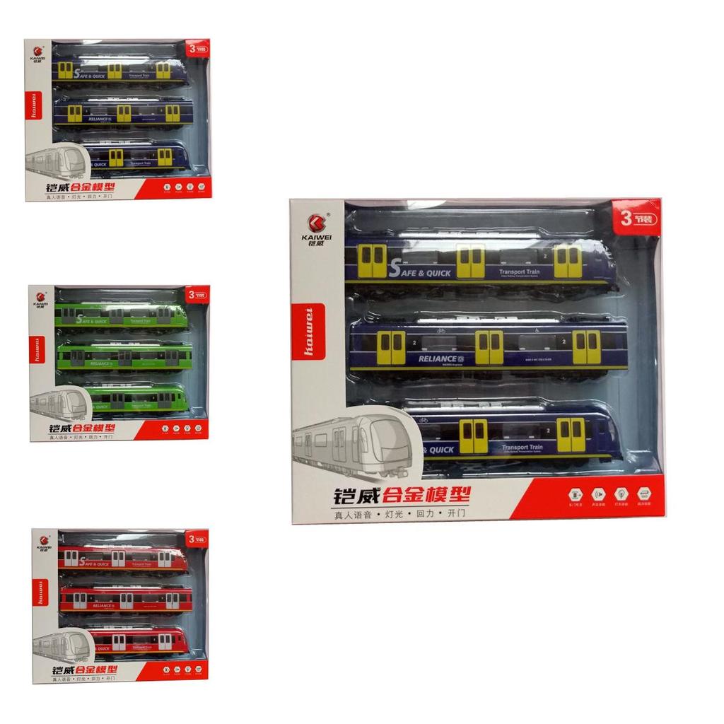 Алюминиевый набор пригородного поезда с инерционным управлением и статичным дизайном для любителей поездов