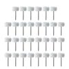5-50Pcs Mini Wool Polishing Head 3mm Shank Buffing Wheel Drill Rotary Abrasive Brush Hand Grinding Buffing Tools 2025