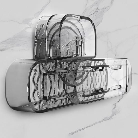 Держатель для присоски, стойка для хранения, прочная, несущая, простая установка, съемный органайзер для бутылок в ванной