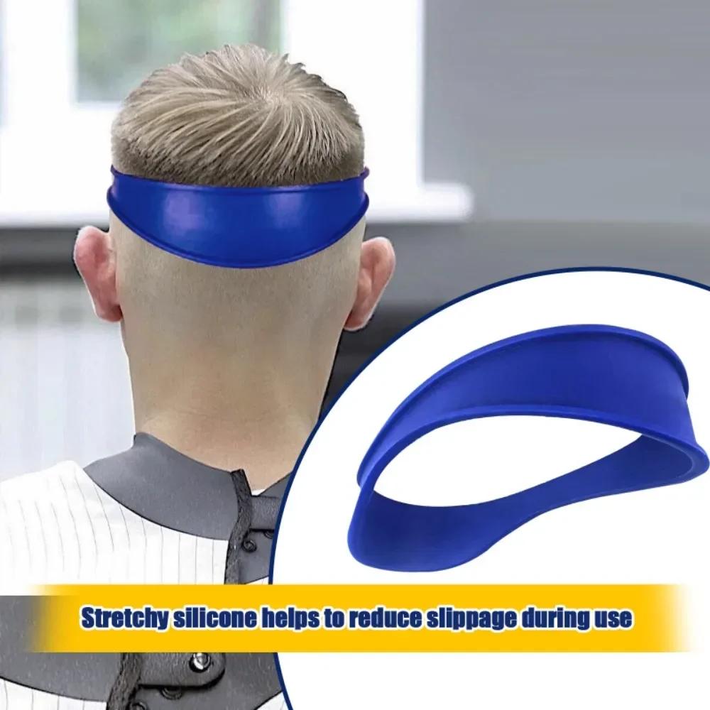 DIY Home Hair Trimming Home Haircuts Curved Headband Silicone Neckline Shaving Template Hair Cutting Guide Hair Styling Tools