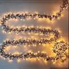 1000/2000LED Cluster Fairy Lights Outdoor Plug In Firecracker Lights Christmas Twinkle String Light for Wedding Party Tree Decor