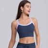 Color-matching Breed-tight Push-up Unbound Sports Underwear Running Fitness High Elastic Yoga Bra Yoga Wear
