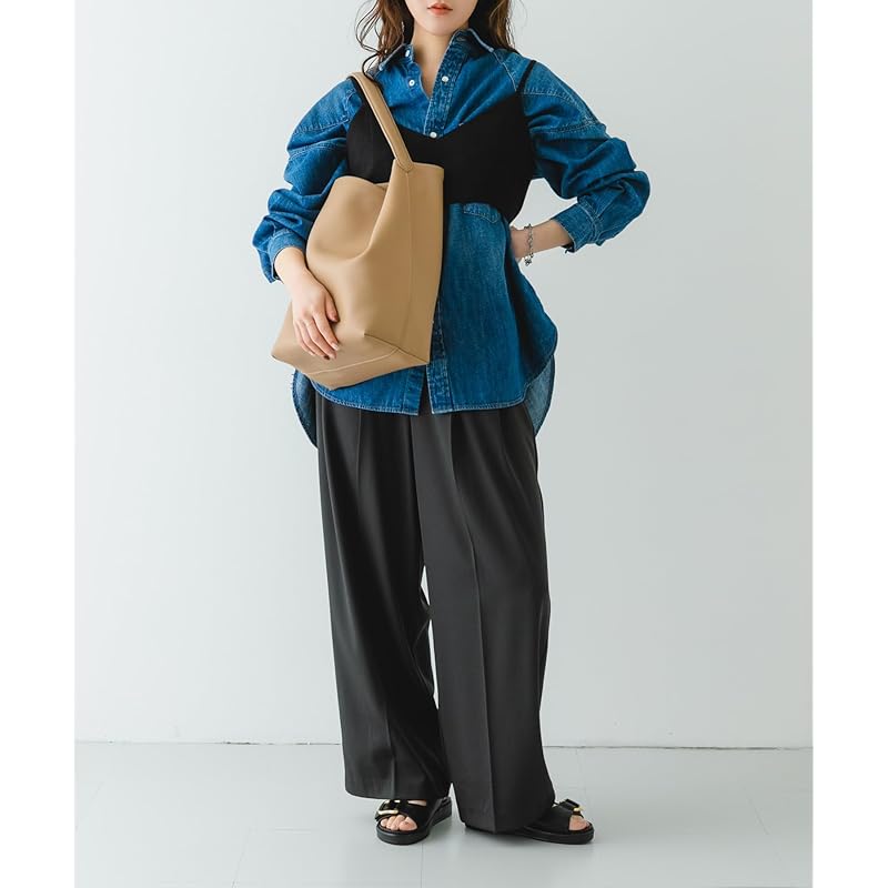 [Rodesco] сумка-тоут Простая сумка-тоут с одной ручкой и кисточкой для женщин XX46-2AW2505 БЕЖЕВЫЙ one