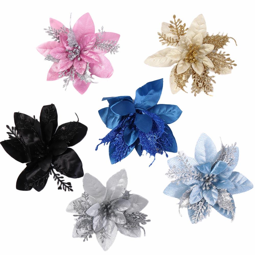 5Pcs/set DIY Fake Flowers Fake Christmas Wreath Accessories Party Supplies