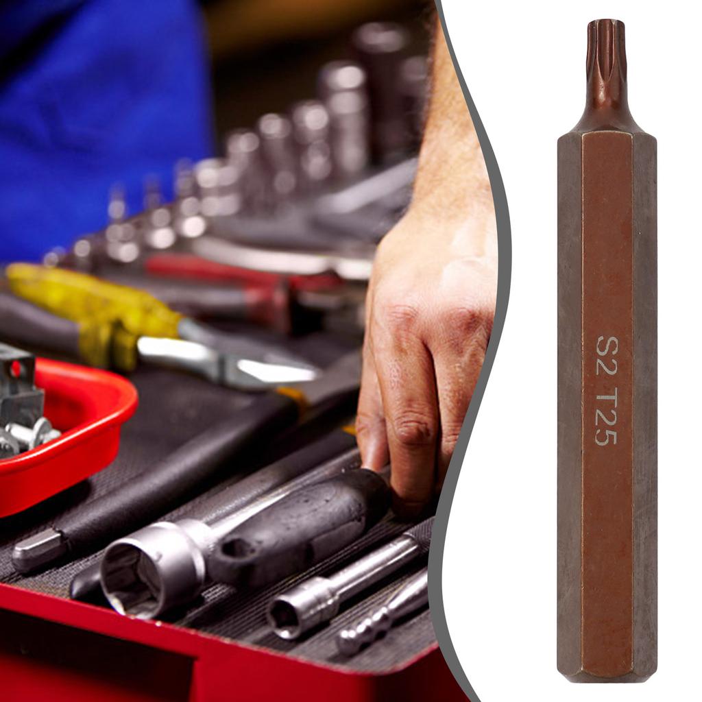 75 мм биты Torx для отвертки Электрический гаечный ключ Насадка для отвертки Магнитный шестигранный хвостовик Отвертка Ручной инструмент T20/T25/T30/T40/T50