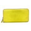 HERMES Long wallet Azap Long Zip Around Long Wallet Chevre yellow
