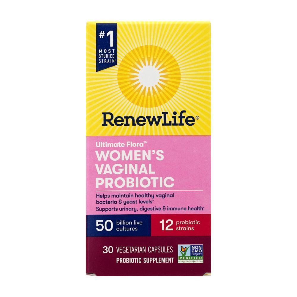 Ultimate Flora Womens Vaginal Probiotic 50 Billion, 30 Vegetarian Capsules