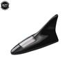 Universal LED Light Car Shark Fin Antenna with Solar Energy Auto Radio Signal Aerials Roof Antennas Driving Safety Warning Light
