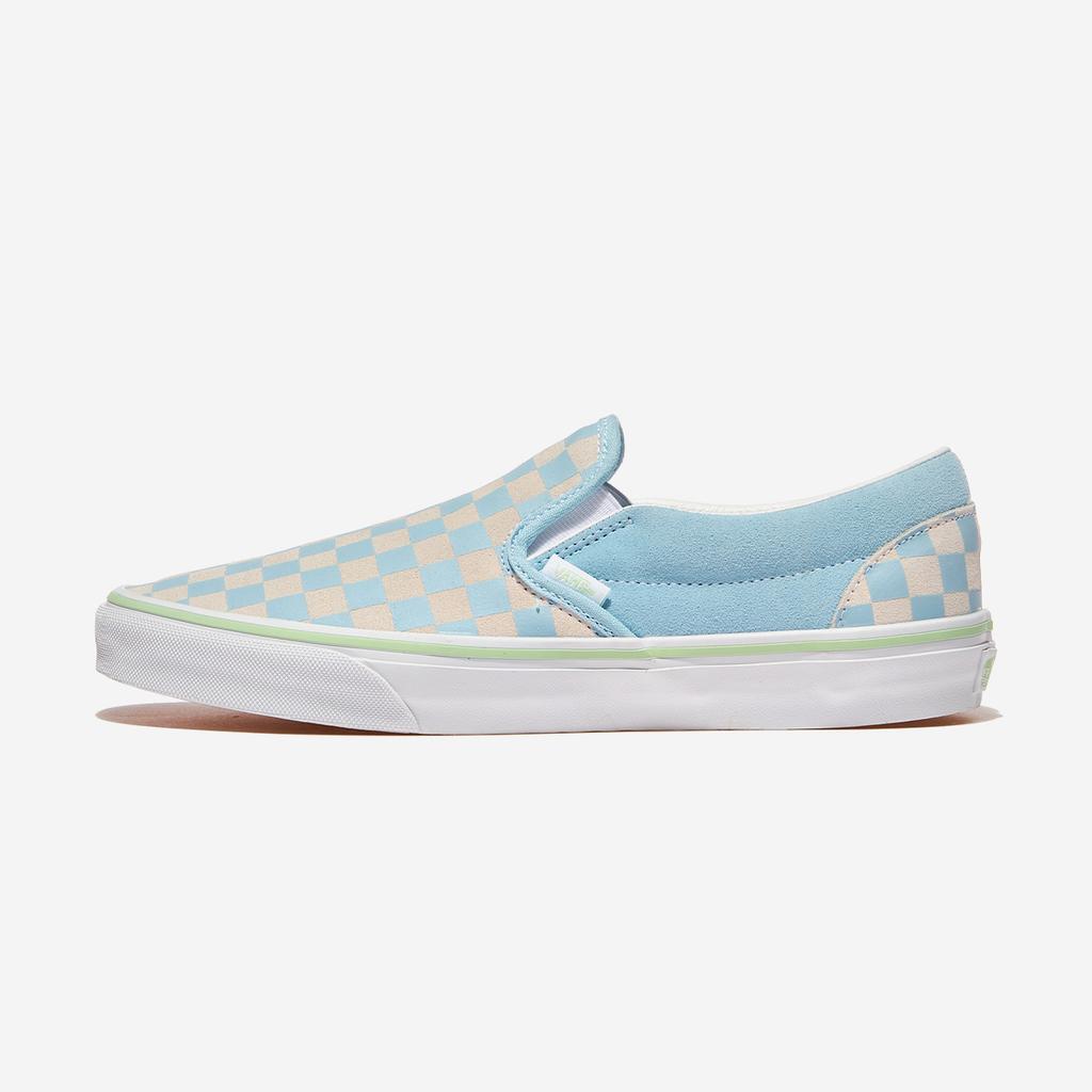 Vans Классические туфли-лодочки - Checkerboard Crystal Blue, VN000D6YCAU, 1010113077, популярная корейская обувь