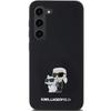 Etui do Samsung Galaxy S24 Karl Lagerfeld Karl&Choupette Metal Pin Czarny