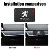 PVC Car Dashboard Anti Slip Mat Silicone Pad For Peugeot 208 308 206 307 207 3008 407 508 2008 5008 301 406 408 607 4008 Rifter