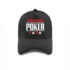 Кепки World Series of Poker Крутые Регулируемые Уличные Унисекс Шляпы Женские Унисекс Кепки Snapback MZ-344