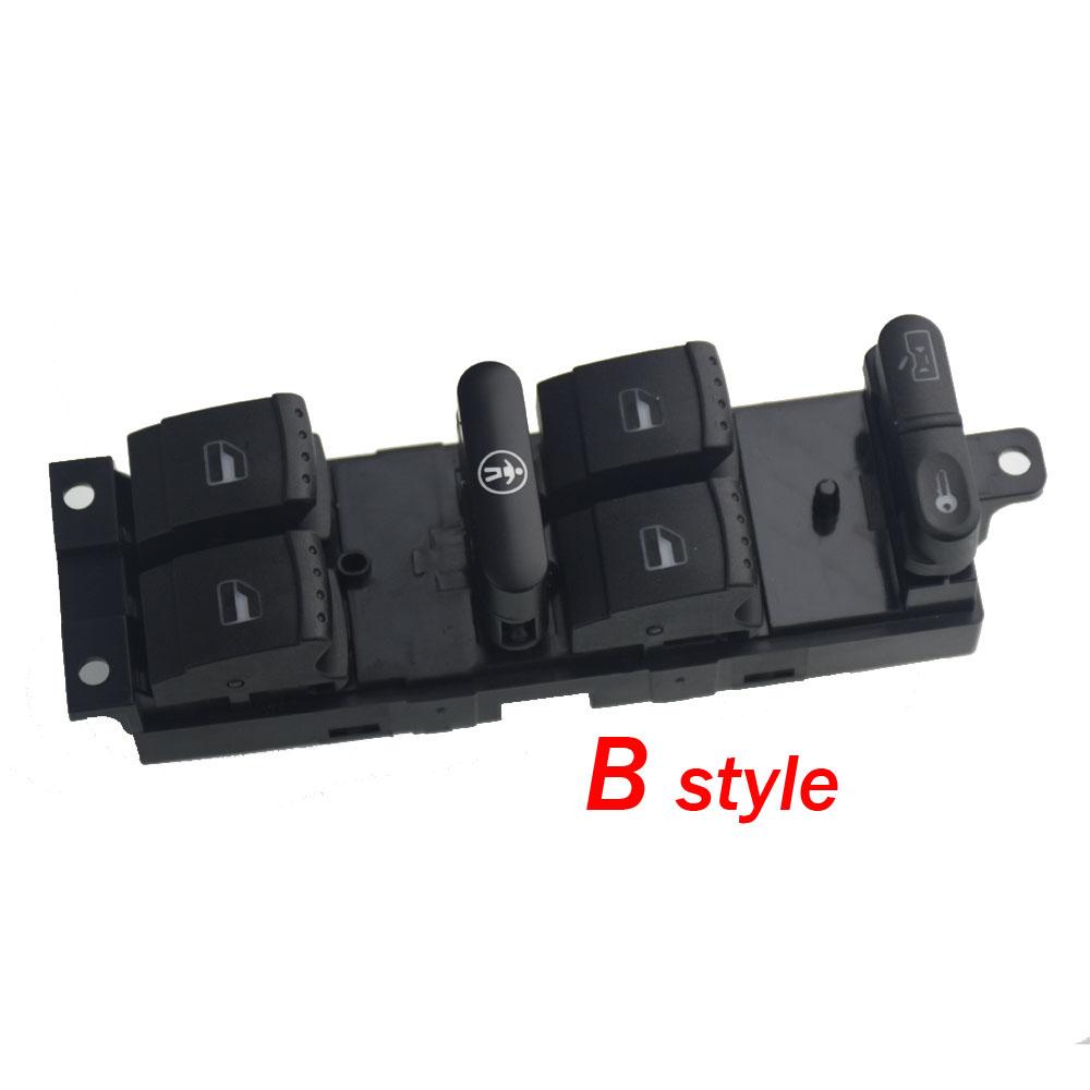 Black Window Switch Control Panel Trim For VW Passat Jetta Golf MK4 3B1867171 3B1867171E