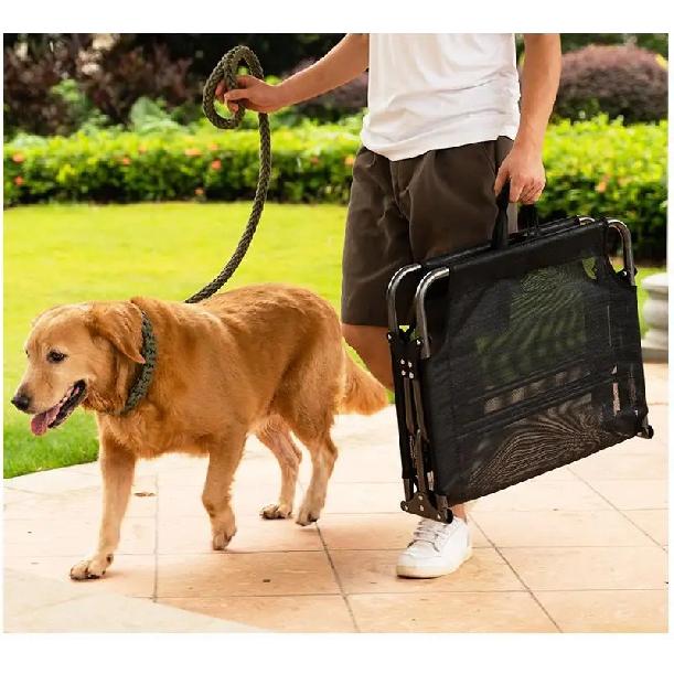 Dogs Bed Anti-moisturizing Chew Proof Dog Bed Breathable Dog Beds for Large Dogs Foldable Camping Sleeping Hanging ground Kennel