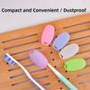 6Pcs Waterproof Silicone Toothbrush Covers Breathable Toothbrush Head Cover  Hiking