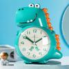 Мультяшные электронные настольные часы Музыкальные часы в форме динозавра Настольные часы Космическая тематика Декор Работают от батареек Детский будильник