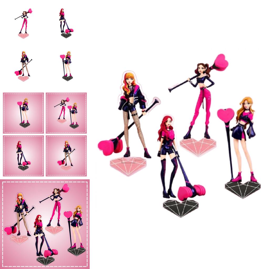 Милый акриловый стенд Blackpink Идеальный подарок на дни рождения, выпускные и вечеринки