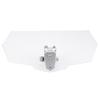 Motorcycle       Wind Deflector Increase  \ s Head   Transparent ABS Material