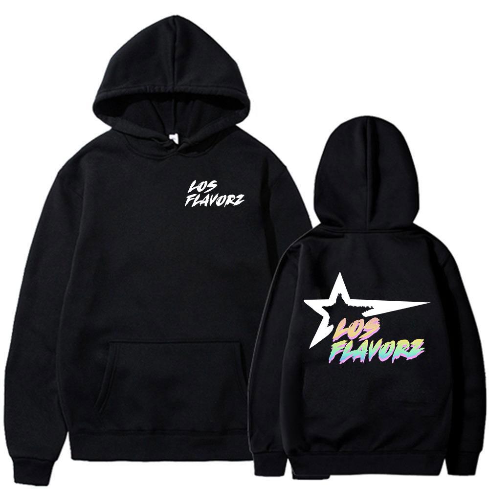 Rapper Dei V LOS FLAVORZ 2025 New Album Hoodies Men Women Clothing Fashion Hip Hop Long Sleeve Sweatshirts Oversized Pullovers