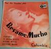 Пластинка 7 дюймов TRIO LOS PANCHOS Besame Mucho EM49 COLUMBIA Япония Латинская Б/У
