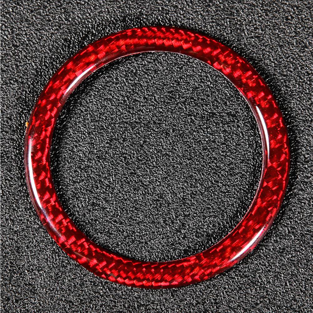 Декоративная накладка кольца кнопки запуска двигателя из углеродного волокна подходит для Subaru BRZ