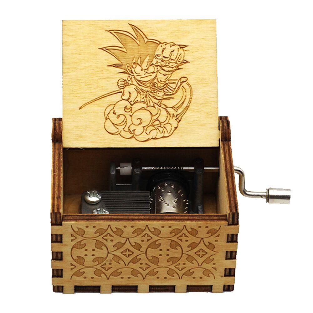 Wooden Hand Cranked Music Box You Are My Sunshine Can't Help Falling in Love Valentine's Day To Christmas Birthday Gift 3