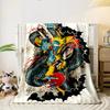 Chinese Dragon Pattern Blanket bedroom Blanket for Livingroom Couch lunch break Soft throw for Friend's festival Gift
