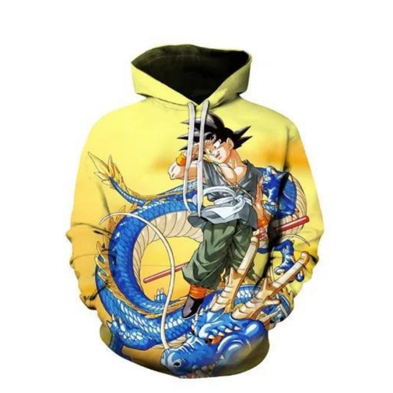 3D Новый Аниме Dragon Ball Цифровой Толстовка С Капюшоном Для Мужчин Женщин Взрослых И Детей Одежда, Лучший Подарок Детям