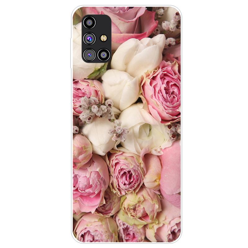 Чехол для телефона Samsung M31s Мягкий силиконовый чехол TPU для Samsung Galaxy M31s Чехол M31 SM 31S GalaxyM31 Бампер Coque