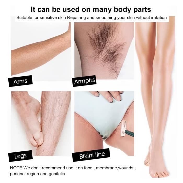 Épilateur - Crystal Hair Eraser - Épilation Physique - Indolore - Sûr - Haute qualité