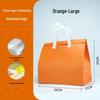Meiliya Большие термоизолированные упаковочные сумки Hermes Оранжевые