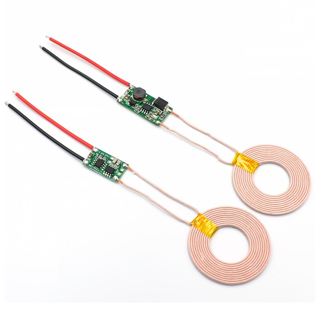 5V 1A/2A Wireless Power Supply Module Charger Transmitter Receiver Terminal Circuit Board for DIY Phone