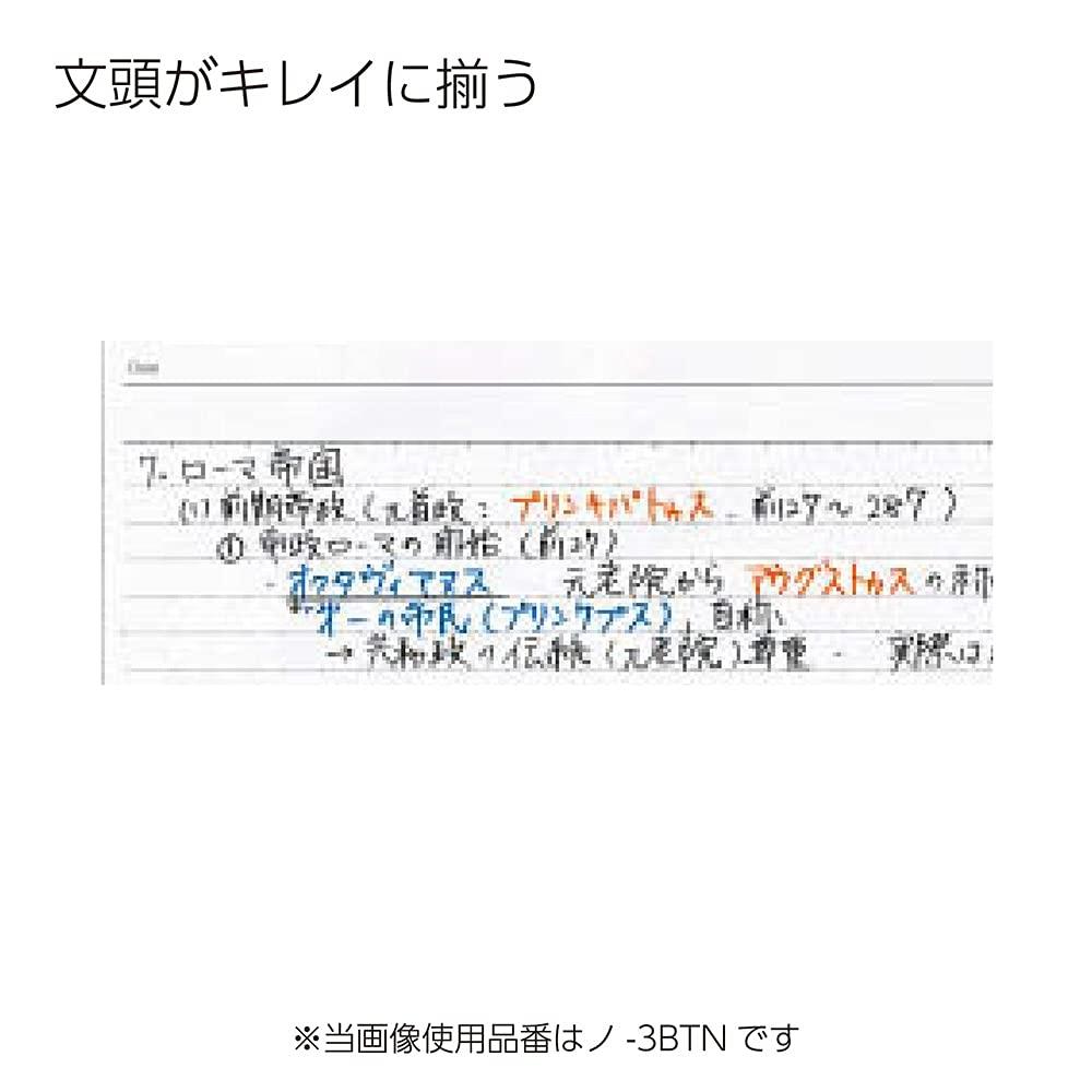 KOKUYO Листы для записей в кампус, легко писать, в точку, в линейку B5 B, в линейку, 100 листов, № 836BTN