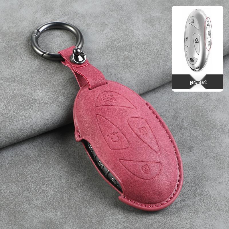 Sheepskin Key Case for Hyundai Elantra, Tucson, ix25, ix35, and More