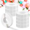 800/1000pcs Transparent Polka Dot Double-sided Tape (Round Polka Dot/roll Of 100) Non-marking Dot Glue for Journal Decoration