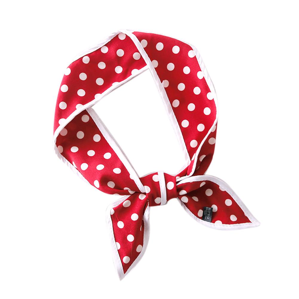 Stylish Small Sharp-angle Scarf Pretty Neckerchief Ornament Festival Gift