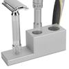 Linkidea Aluminum Alloy Razor Stand with Drainage Fits Viking Blades and Merkur Safety Collectible Display Bathroom Gift for Men Base, Razors, Stand,