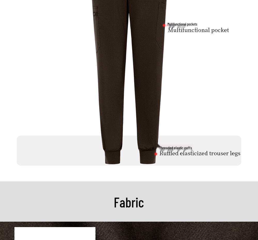 Восьмицветный медсестринский костюм-скраб - Дышащая, влагоотводящая женская униформа для ветеринарных клиник